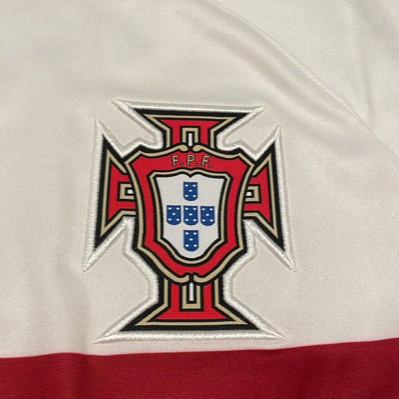 Portugal National Team Nike 2022/23 Away Breathe Stadium Replica Jersey - White - Picture 2 of 7